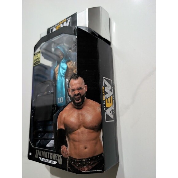 AEW Unmatched Series 5 Shawn Spears Rare Edition Chase Figure 1 of 3000 #40 - Picture 4 of 6